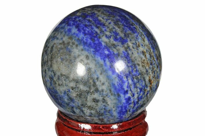Polished Lapis Lazuli Sphere - Pakistan #170805
